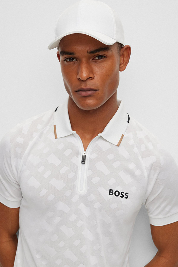 ΜΠΛΟΥΖΑ ΠΟΛΟ  BOSS - 100 ΛΕΥΚΟ